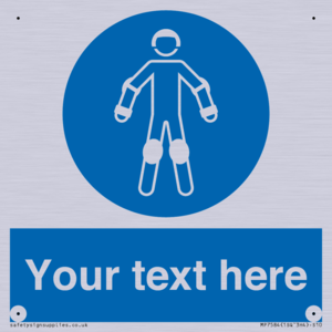 Custom protective roller sport equipment must be worn